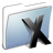 Graphite Smooth Folder System Icon 48x48 png